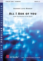 All I Ask Of You - Lloyd, Andrew - Peter Kleine Schaars