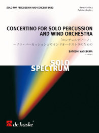Concertino for Solo Percussion and Wind Orchestra -...