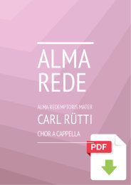 Alma Redemptoris Mater - Carl Rütti