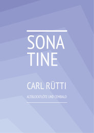 Sonatine - Carl Rütti