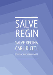 Salve Regina - Carl Rütti