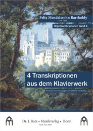 4 Transkriptionen aus dem Klavierwerk - Mendelssohn...