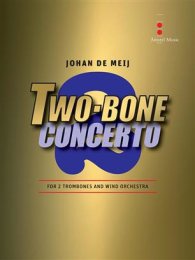 Two-Bone Concerto - for 2 trombones & wind orchestra...