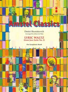 Lyric Waltz from Jazz Suite No. 2 - Dimitri Shostakovich - Johan de Meij