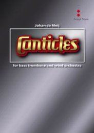 Canticles - for bass trombone and wind orchestra - Johan...