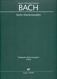 6 Sonaten - Bach, Johann Christoph Friedrich