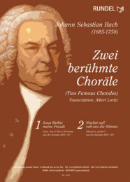 Zwei berühmte Choräle - Bach, Johann Sebastian...