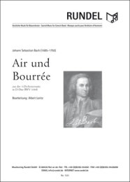 Air und Bourrée - Bach, Johann Sebastian - Loritz,...