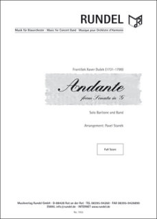 Andante (from Sonata in G) - Duschek, Franz Xaver - Stanek, Pavel