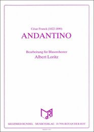 Andantino - Franck, Cesar - Loritz, Albert