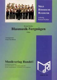 Blasmusik-Vergnügen - Kohler, Roland - Gerstbrein,...