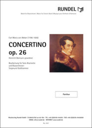 Concertino für Klarinette - Weber, Carl Maria von -...