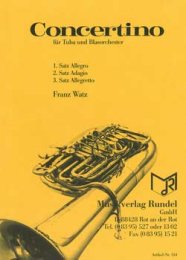 Concertino für Tuba und Blasorchester - Watz, Franz