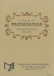 Passacaille - Händel, Georg Friedrich - Loritz, Albert