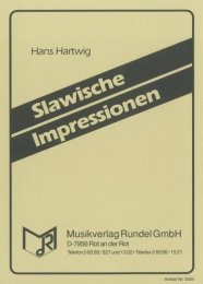Slawische Impressionen - Hans Hartwig
