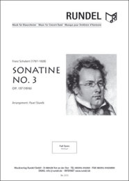 Sonatine Nr. 3 - Schubert, Franz - Stanek, Pavel