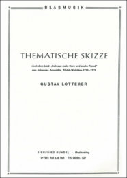 Thematische Skizze - Lotterer, Gustav