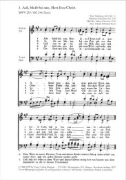 Choralsätze 1, 21 Kirchenlieder in vierstimmigen...