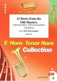 12 Duets from the Old Masters - Kurt Sturzenegger (Arr.)
