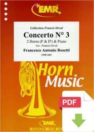 Concerto N° 3 - Francesco Antonio Rosetti - Francis...