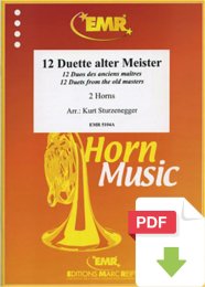 12 Duette alter Meister - Kurt Sturzenegger