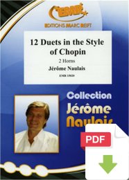 12 Duets in the Style of Chopin - Jérôme...
