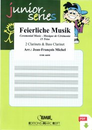 Feierliche Musik - Jean-François Michel (Arr.)