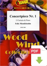 Concertpiece Nr. 1 F Minor Opus 113 - Felix Mendelssohn
