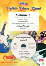 Play With Your Band Volume 3 - Jérôme Naulais