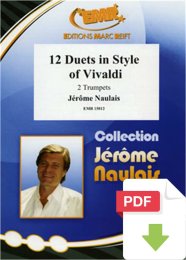 12 Duets in Style of Vivaldi - Jérôme Naulais