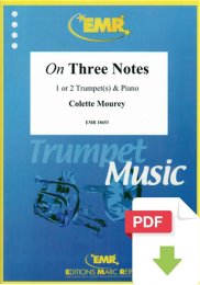 On Three Notes - Colette Mourey