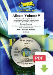 Album Volume 9 - Jérôme Naulais (Arr.)