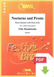 Nocturne and Presto - Felix Mendelssohn - Arthur Frackenpohl