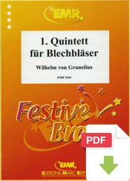 1. Quintett für Blechbläser - Wilhelm Von...