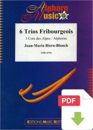 6 Trios Fribourgeois - Joan-Maria Riera-Blanch