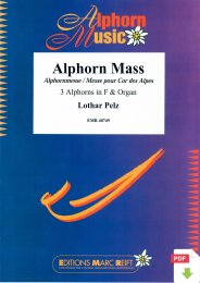 Alphorn Mass - Lothar Pelz