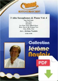 3 Alto Saxophones & Piano Vol. 4 -...