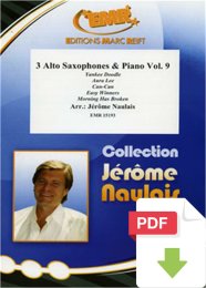 3 Alto Saxophones & Piano Vol. 9 -...