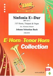 Sinfonia Eb-Dur - Johann Sebastian Bach - Klemens Schnorr