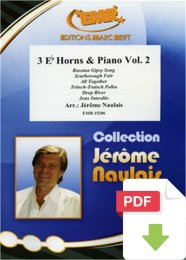 3 Eb Horns & Piano Vol. 2 - Jérôme...