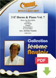 3 Eb Horns & Piano Vol. 7 - Jérôme...