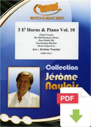 3 Eb Horns & Piano Vol. 10 - Jérôme...