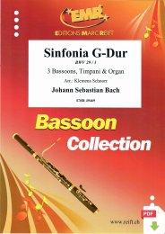 Sinfonia G-Dur - Johann Sebastian Bach - Klemens Schnorr