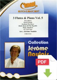 3 Flutes & Piano Volume 5 - Jérôme...