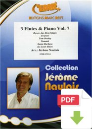 3 Flutes & Piano Volume 7 - Jérôme...