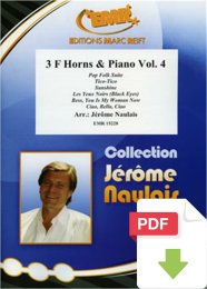 3 F Horns & Piano Vol. 4 - Jérôme...