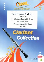 Sinfonia C-Dur - Johann Sebastian Bach - Klemens Schnorr