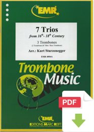 7 Trios aus der 16.-18. Jahrhundert - Kurt Sturzenegger
