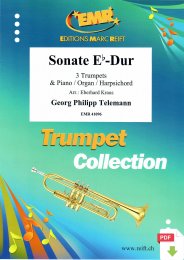 Sonate Eb-Dur - Georg Philipp Telemann - Eberhard Kraus
