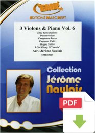 3 Violons & Piano Vol. 6 - Jérôme...